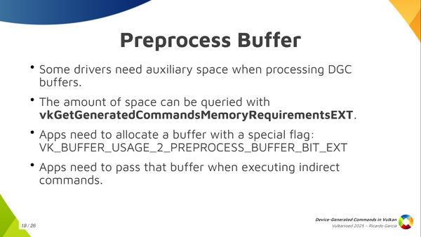 Slide 18: Preprocess Buffer