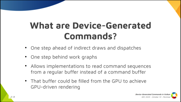 What are device-generated commands?